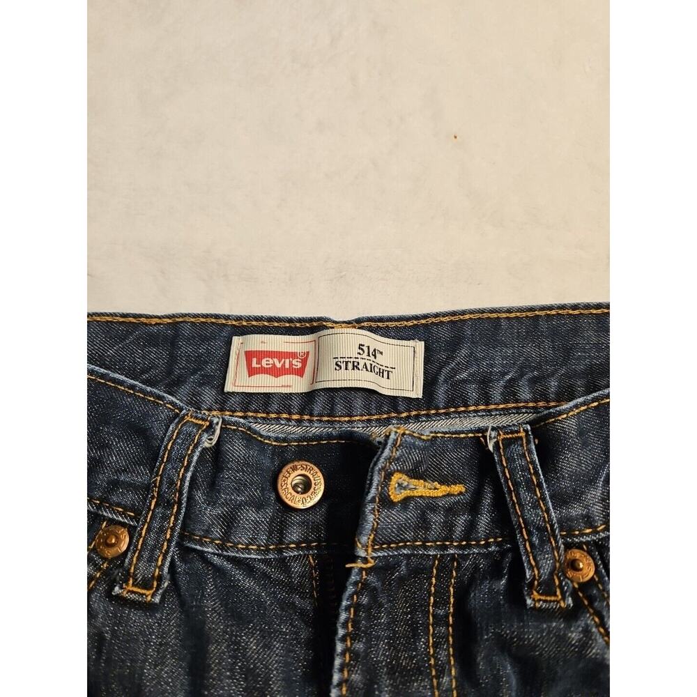 Levi's BOYS 514 SIZE 14 Regular 27x27 Straight Jeans Denim - Picture 2 of 11